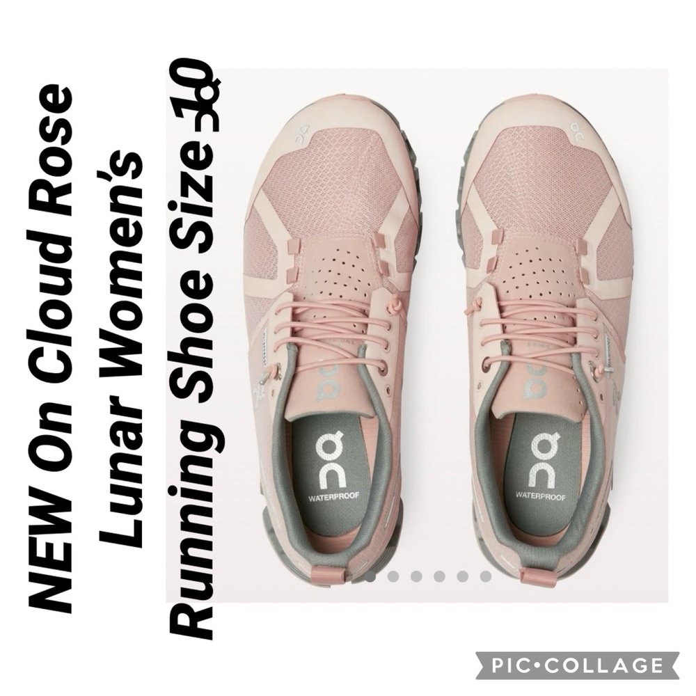 NEW On Cloud Rose Lunar Women’s Running Shoe Size 10